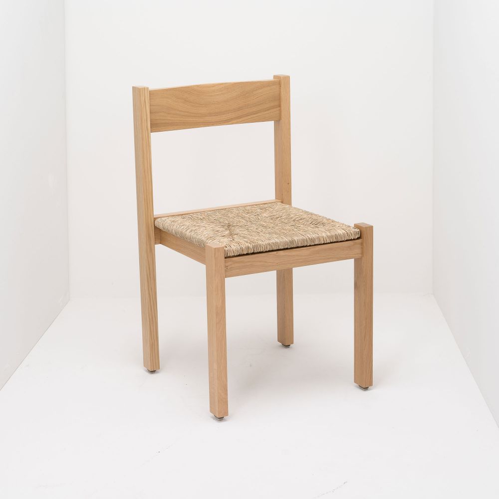 Sitzschale: Geflecht, Gestell: Holz, Gestell: Eiche, Einsatzbereich: Lounge, Weitere Eigenschaften: stapelbar